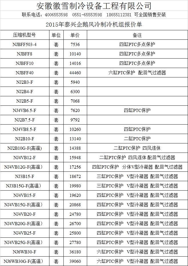 2015年泰興企鵝風冷制冷機組報價單.png